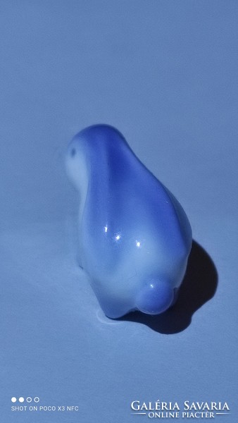 Aquincum aquazur mini miniatűr nyuszi porcelán Ősz Szabó Antónia terv nyúl