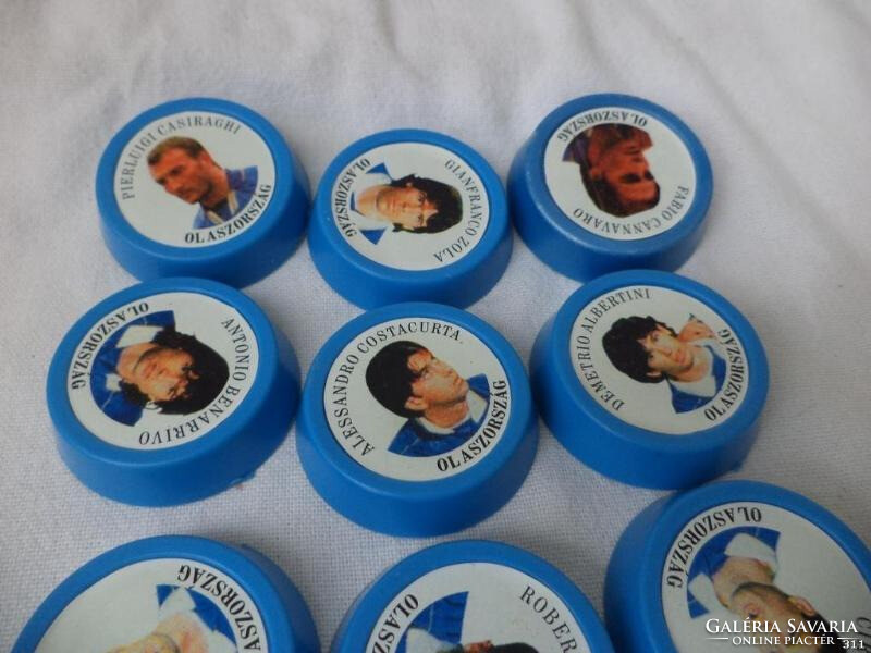 Olaszország retro gombfoci (2444)