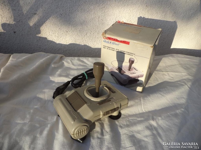 Quickshot QS-113 retro PC joystick, dobozos