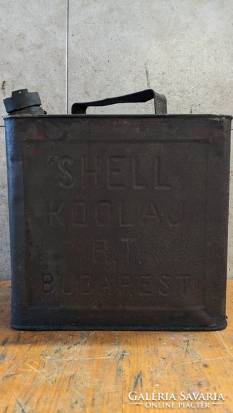 Shell autó benzin kanna + üzemanyag