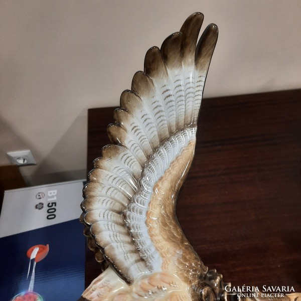 Herendi Turul madár karddal porcelán figura 1.oszt.