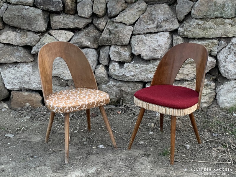 2 db Antonin Suman szék Tatra Nabytok étkezőszék  retro design 2 darab együtt 50ezer
