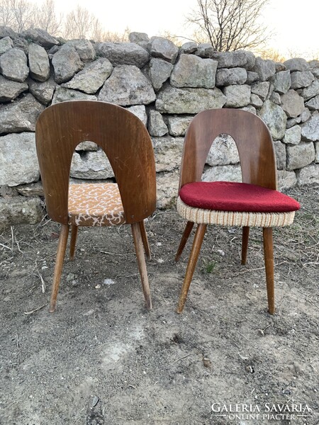2 db Antonin Suman szék Tatra Nabytok étkezőszék  retro design 2 darab együtt 50ezer
