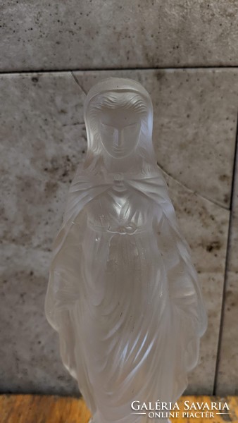Szent Rita üvegszobor