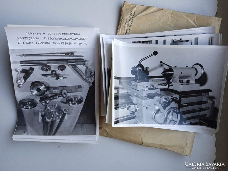 ZA207.2  Nehézipari Műszaki Egyetem Gépgyártástechnológia Tanszék  MISKOLC kb 32 fotó 1973