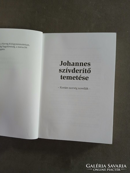 Johannes szívderítő temetése - Kortárs norvég novellák, Scolar
