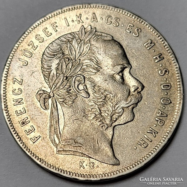 Ferenc József ezüst 1 Forint 1879 KB