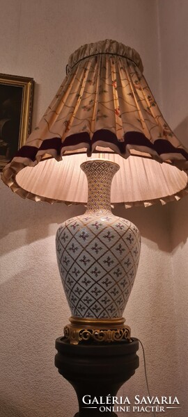 Sprog mintás Herendi lámpa Nagy méretű, Ritkaság