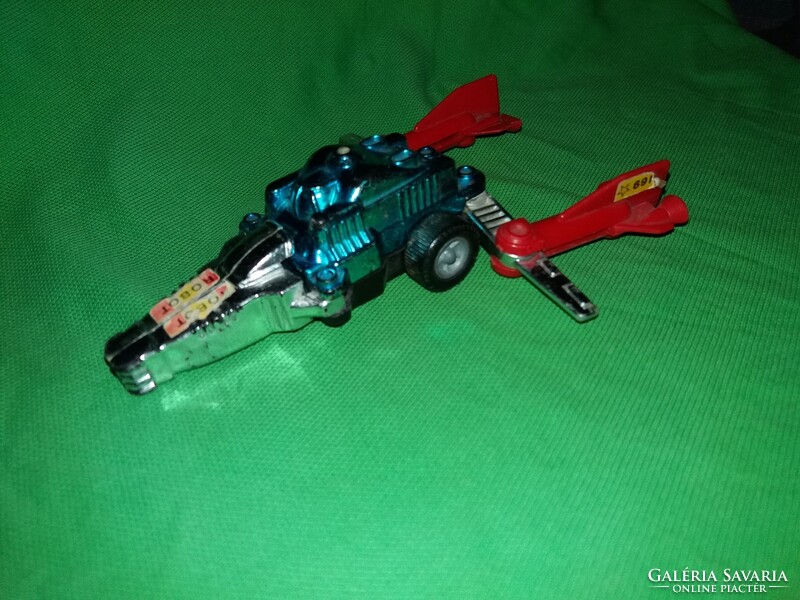 Retro trafikáru magyar kisipari Fém/ műanyag sci -fi TRANSFORMERS robot figura a képek szerint 2