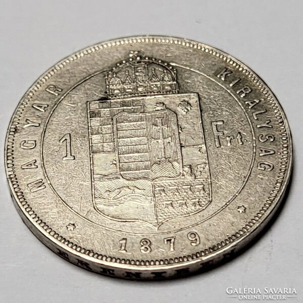 Ferenc József ezüst 1 Forint 1879 KB