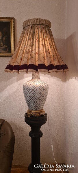 Sprog mintás Herendi lámpa Nagy méretű, Ritkaság