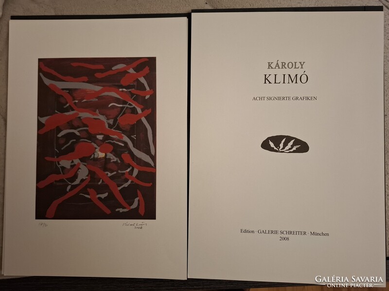 Klimo Károly mappa 8 db os