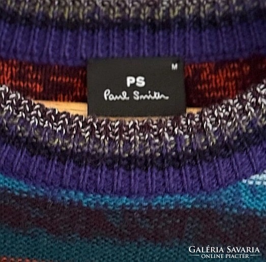 Paul Smith M-es prémium gyapjú pulóver moherrel