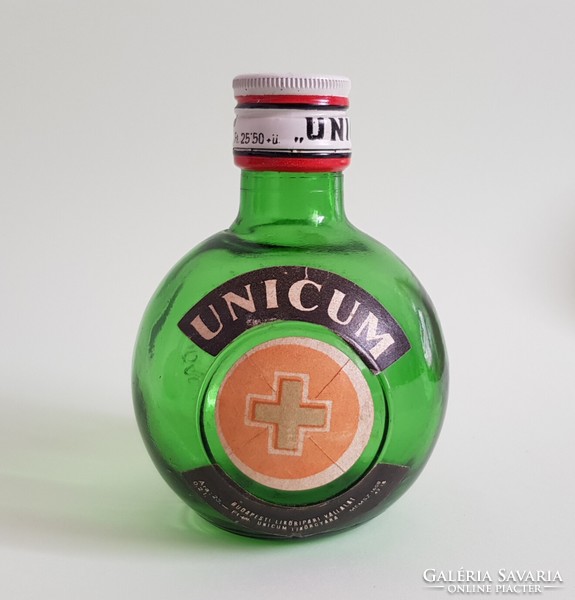ZWACK J. és TÁRSAI Unicum Budapest üveg palack 3db+kártya+matrica
