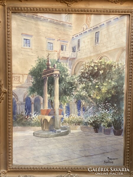 Szvetanay György báró  /1896-1952/   --Ragusa/Szicília/