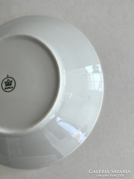 Vintage, retro Kahla mesemintás (Piroska és a Farkas), mesejelenetes, gyerek porcelán mély tányér