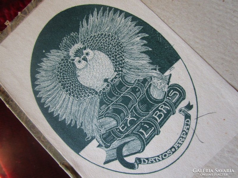 FREUD : TOTEM ÉS TABU vadnépek és neurotikusok lelki élete 1918 EXLIBRIS Dános Árpád KÖNYVTÁR