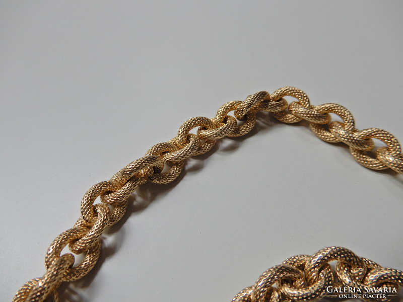 Vintage QUO VADIS márkájú minőségi aranyozott ékszer szett