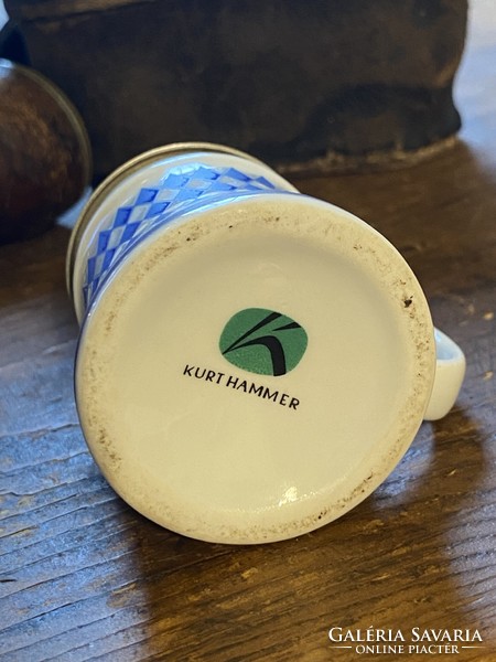 BAJOR SÖRÖS KANCSÓ, JELZETT KURT HAMMER FEDELES KRIGLI 5 CM