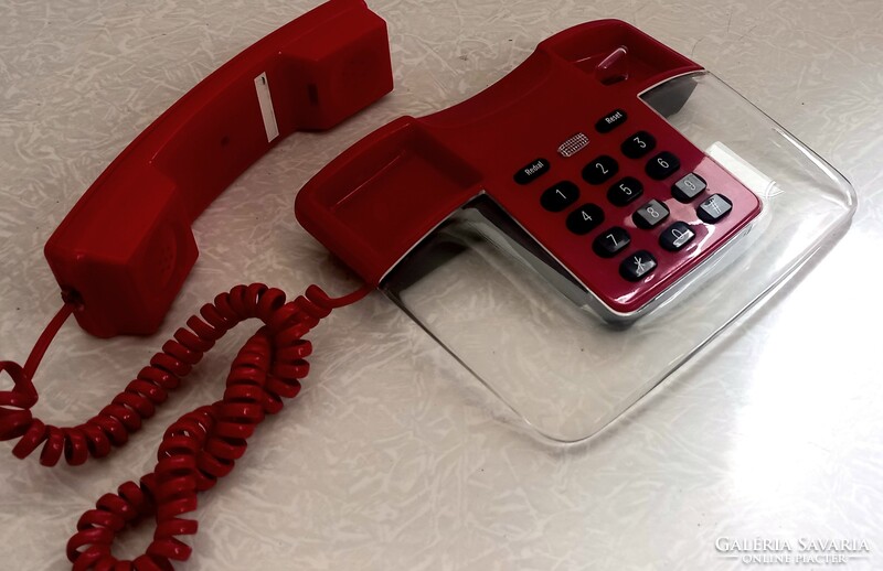 Űrkorszaki postmodern plexi design telefono ALKUDHATÓ
