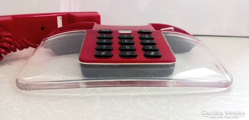 Űrkorszaki postmodern plexi design telefono ALKUDHATÓ