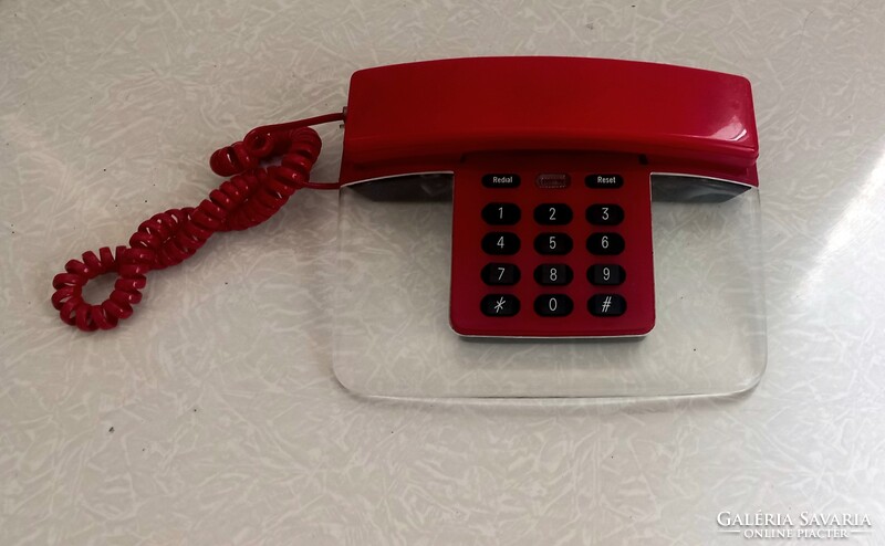 Űrkorszaki postmodern plexi design telefono ALKUDHATÓ