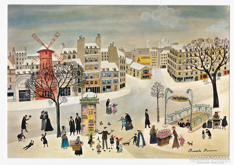 Rodolphe Rousseau - The Moulin Rouge