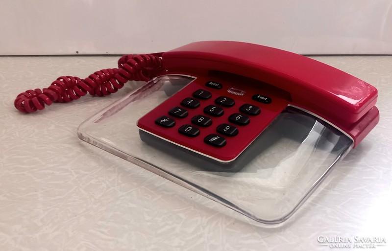 Űrkorszaki postmodern plexi design telefono ALKUDHATÓ