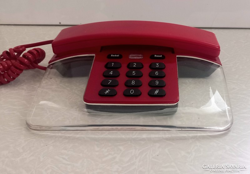 Űrkorszaki postmodern plexi design telefono ALKUDHATÓ