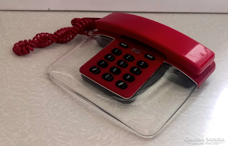Űrkorszaki postmodern plexi design telefono ALKUDHATÓ