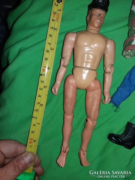 MINŐSÉGI EREDETI KENNER BIG JIM 20 cm WWII: német tankparancsnok akció figura a képek szerint