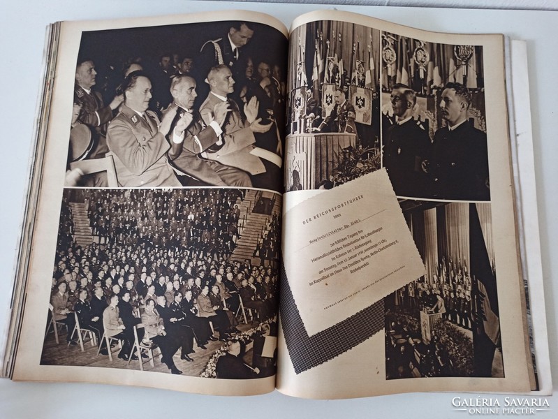 Freude und Arbeit, magyarországi kiadás1939. 120 oldalas, II.Vh. havilap. Nagy, 37x27cm-es kiadvány