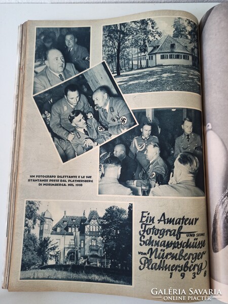 Freude und Arbeit, magyarországi kiadás1939. 120 oldalas, II.Vh. havilap. Nagy, 37x27cm-es kiadvány