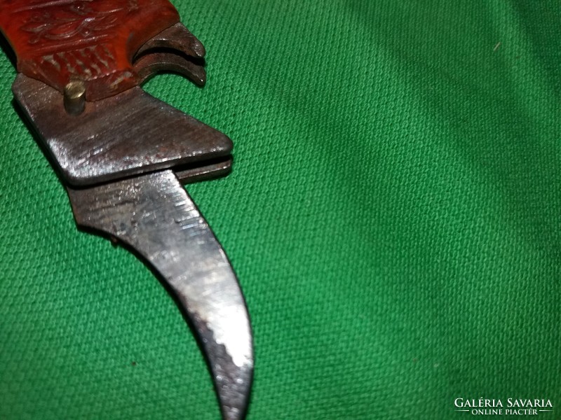 Régi orosz CCCP a NOSZF 70.évfordulós bakelit nyelű bicska 17 cm a penge 6 cm a képek szerint