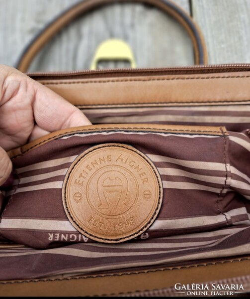 Aigner vintage bőrtáska