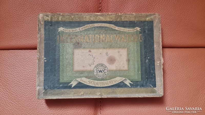 IWC Schaffhausen alkatrész doboz!