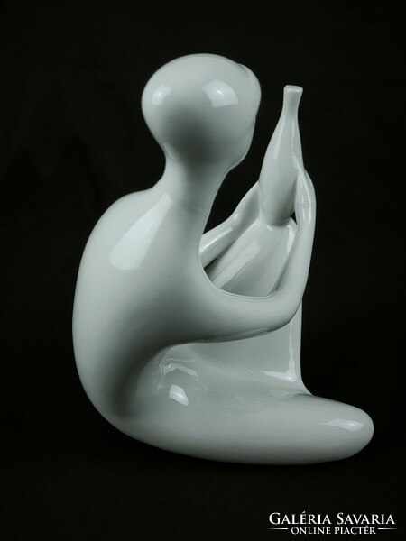 Art deco porcelán akt - Royal Dux - Jitka Forejtová