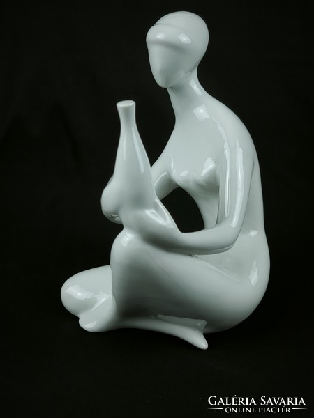 Art deco porcelán akt - Royal Dux - Jitka Forejtová