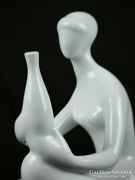 Art deco porcelán akt - Royal Dux - Jitka Forejtová