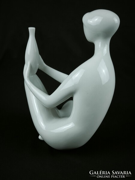 Art deco porcelán akt - Royal Dux - Jitka Forejtová