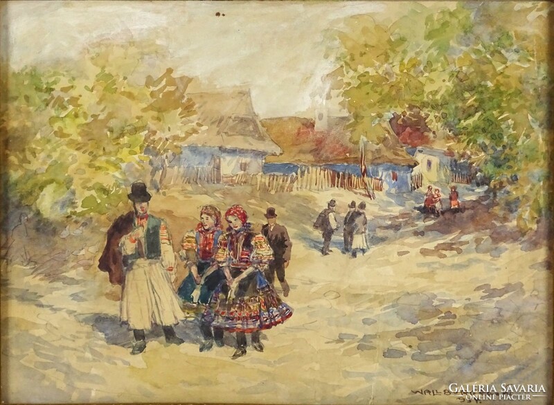 1O310 Zórád Ernő / Wallburg Egon : Falusi utca 1937