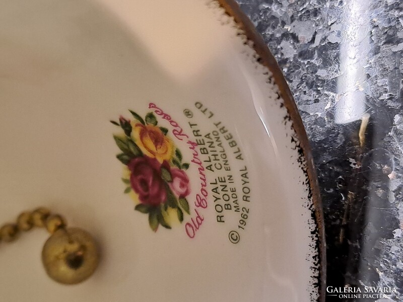 Royal Albert old country roses angol porcelán csengettyű csengő harang