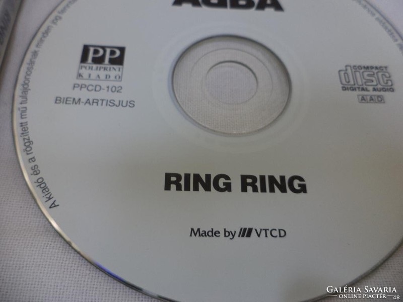 Abba - Ring, Ring, magyar kiadás CD (3069)