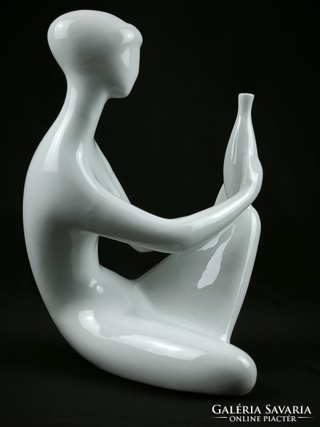 Art deco porcelán akt - Royal Dux - Jitka Forejtová