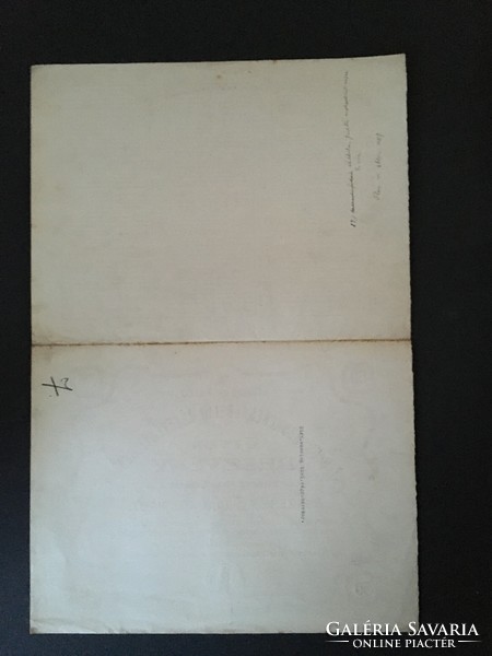 Taurus Húskereskedelmi Rt. Részvény 50000 Korona 1923.