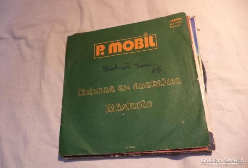 6db magyar bakelit kislemez, Bikini, P.Mobil (4572)
