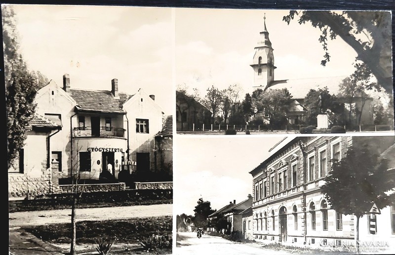 Képeslap , Tiszaföldvár.