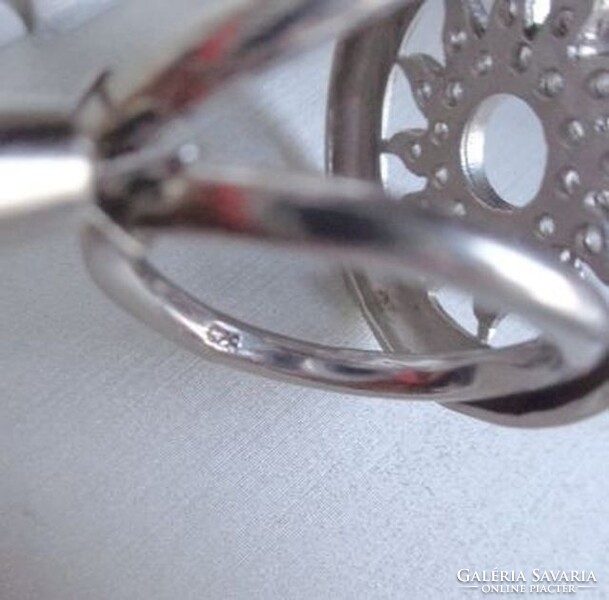 Ezüst bvlgari design gyűrű 53