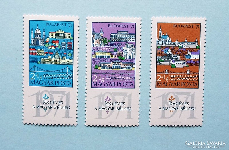 (Z) 1970. Budapest '71 II. sor** - (Kat.: 150.-)