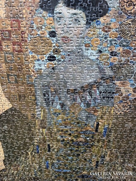Gustav Klimt peazzle kép keretben. Alkudható.